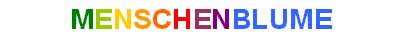 Menschenblume - Shop